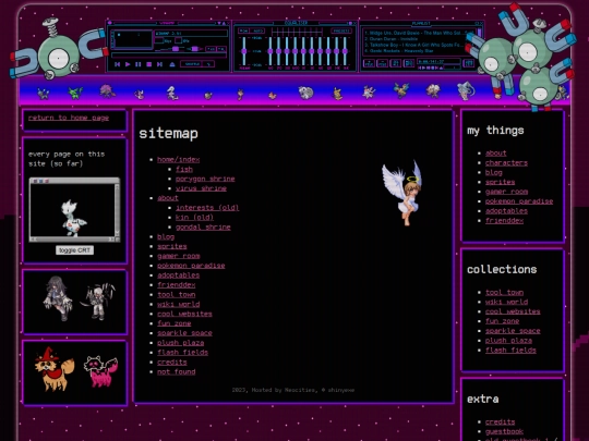 sitemap screenshot