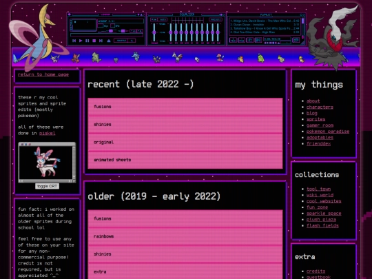 sprites screenshot