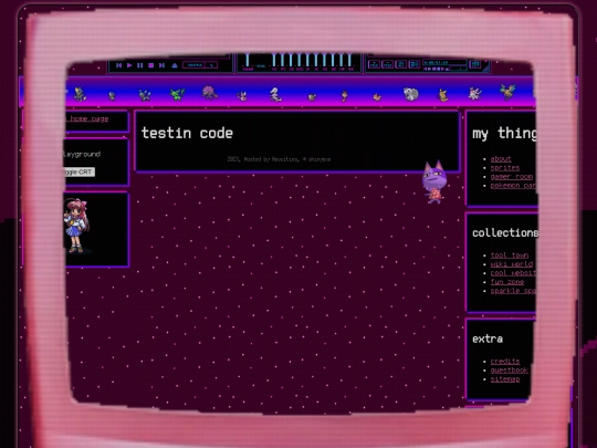 testing screenshot