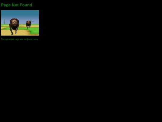 not_found screenshot