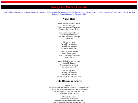 songsforpierrechuvin screenshot