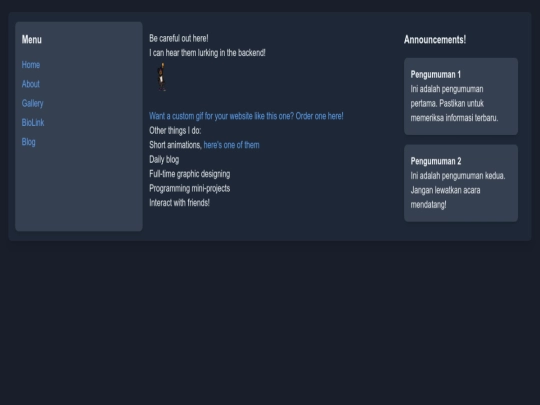 index screenshot