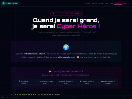 carrieres screenshot