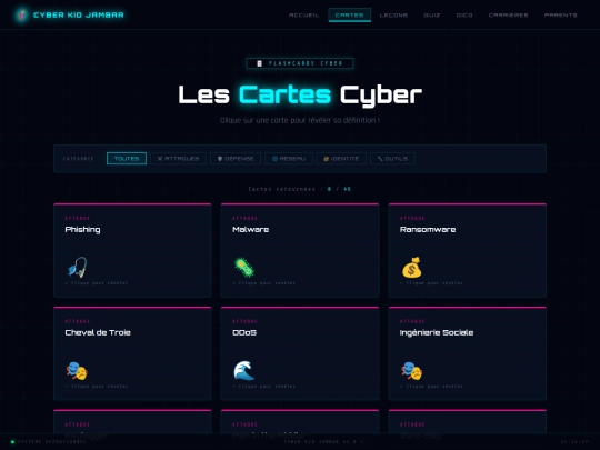 cartes screenshot