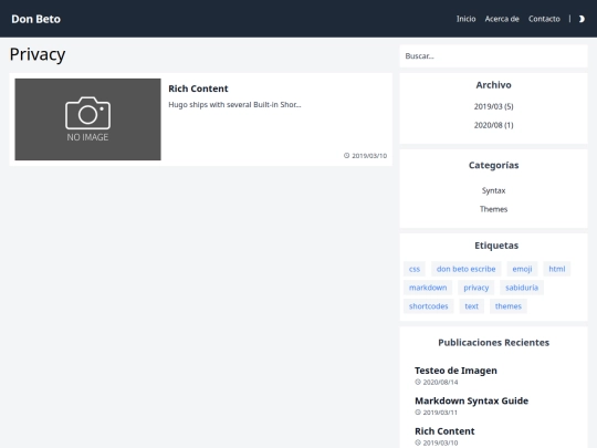 tags/privacy screenshot
