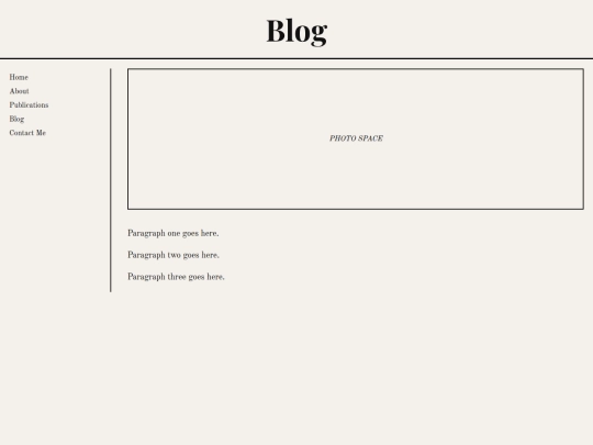 blog screenshot