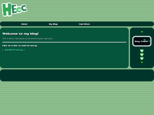 blog/heccsblog screenshot
