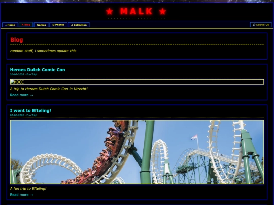 blog screenshot