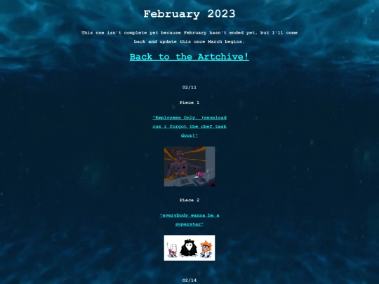 Artchive/Feb 23/artchivefeb23 screenshot