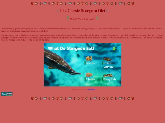 classicsturgeondiet screenshot