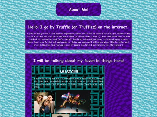 aboutme screenshot