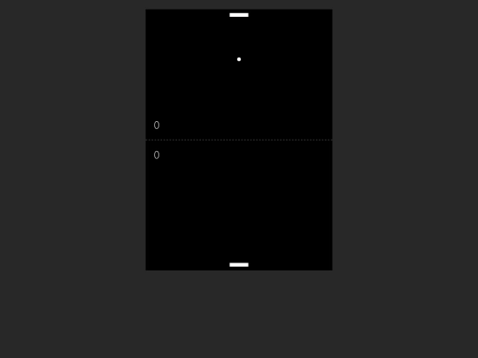 pong screenshot