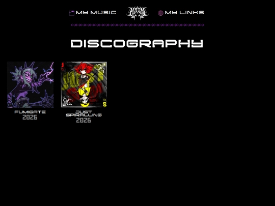 discography screenshot