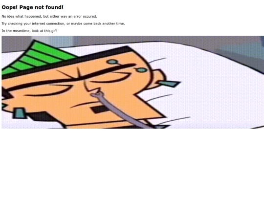 not_found screenshot