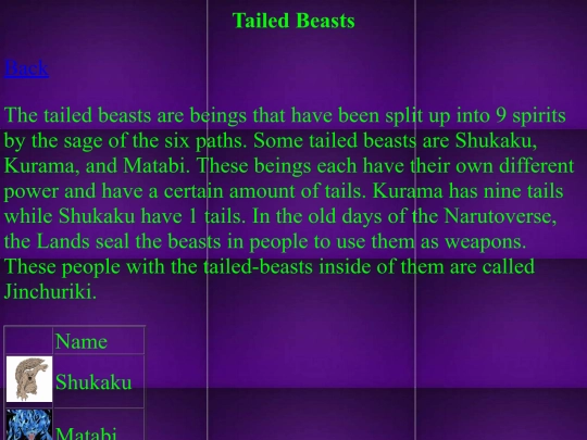 TailedBeasts screenshot
