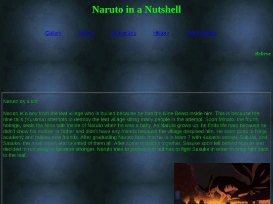 index screenshot