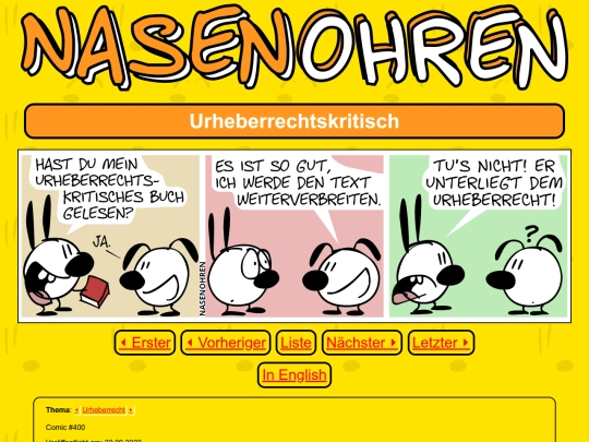 de/comic/400 screenshot