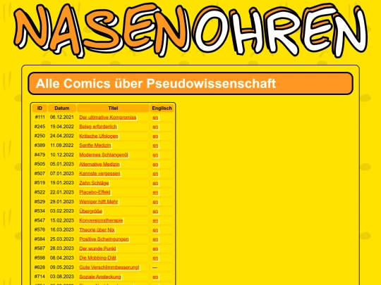 de/topics/pseudoscience screenshot