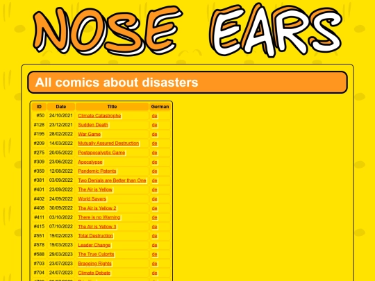topics/disasters screenshot
