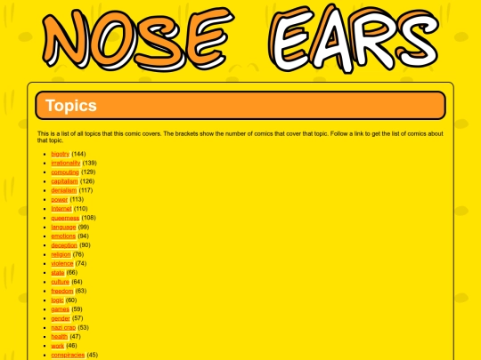 topics screenshot