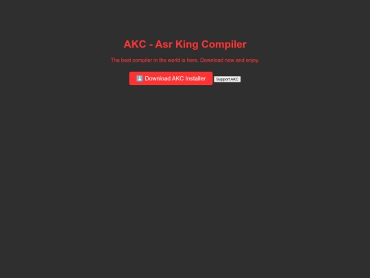 akcsupport screenshot