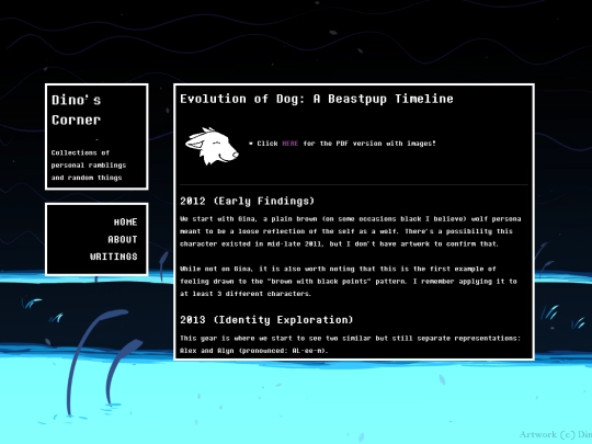 writings/evolution-of-dog screenshot