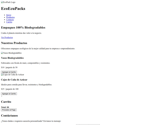 ecopack screenshot