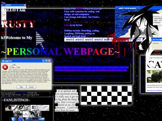 SECTORS/PERSONAL/ME screenshot