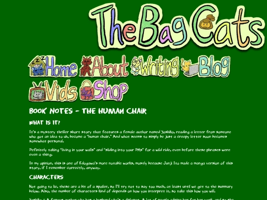 booknotes_jtomai_humanchair screenshot
