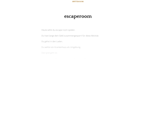 escaperoom screenshot