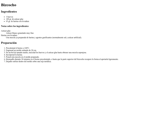 Ejercicio_Listas_Enlaces/Bizcocho screenshot