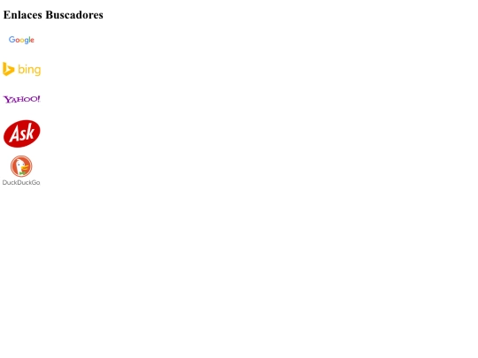 Ejercicios_enlaces/ejercicio.5/EnlacesBuscador screenshot