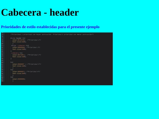 html/Herencia screenshot