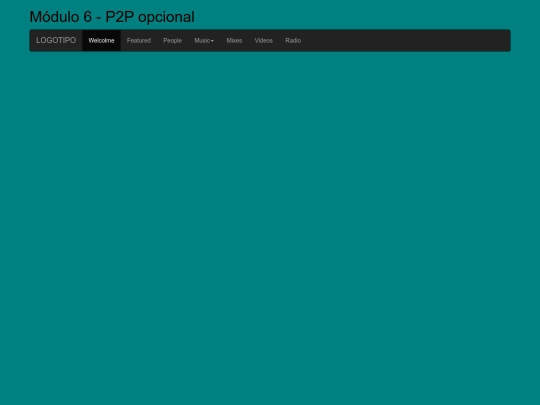 html/menu screenshot