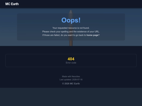 not_found screenshot