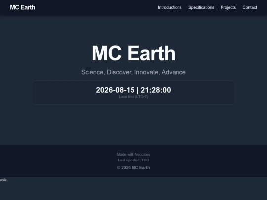 testing-site screenshot