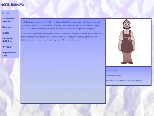 character profiles/Adrik_Roskova screenshot