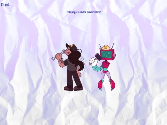character profiles/Duet screenshot