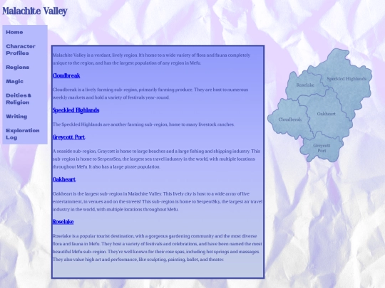 region pages/Malachite_Valley screenshot