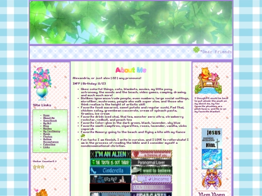 aboutme screenshot