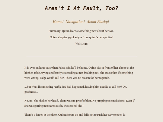 supps/fault screenshot