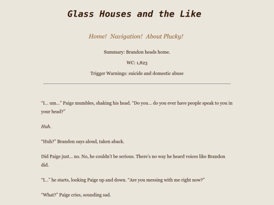 supps/glass screenshot