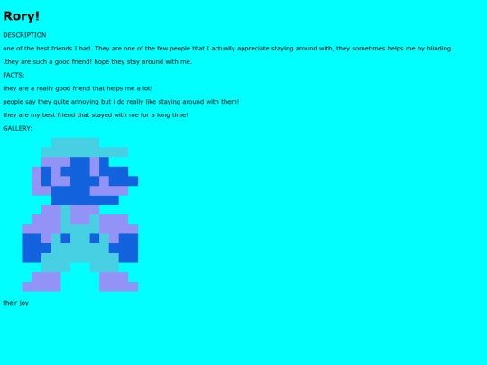 rorys screenshot