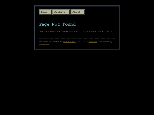 Comic/not_found screenshot