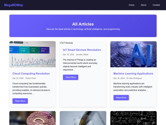 articles screenshot