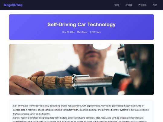 autonomous-vehicles screenshot