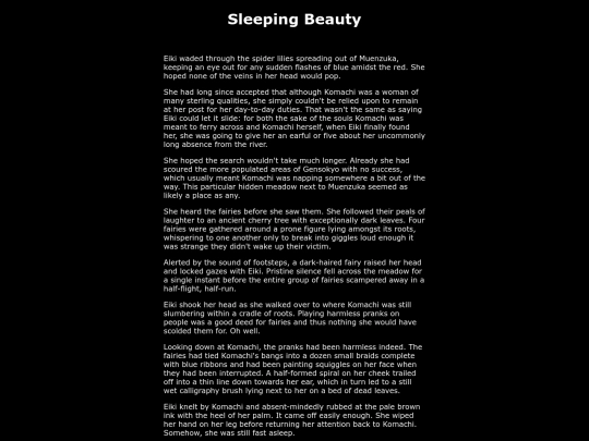 2023/sleeping screenshot