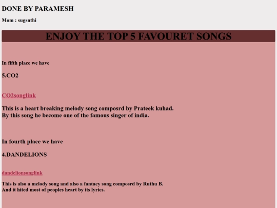 music screenshot