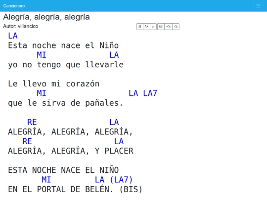 cancionero/resources/canciones/alegria-alegria-alegria screenshot