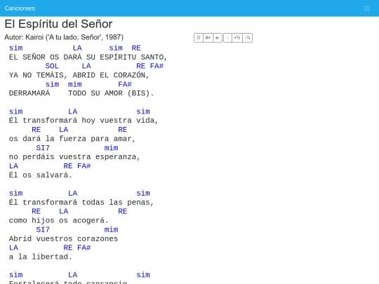 cancionero/resources/canciones/el_espiritu_del_senor screenshot